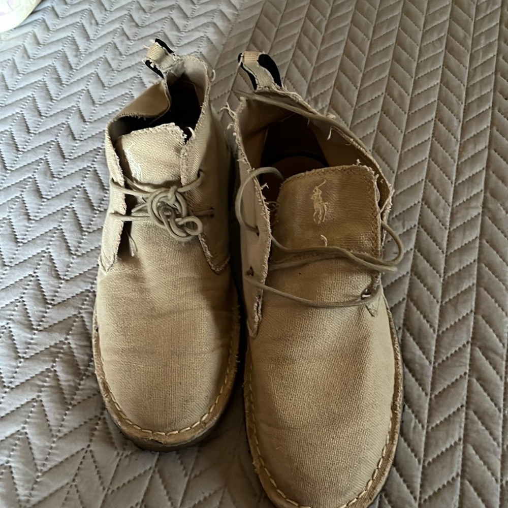 Polo canvas shoes